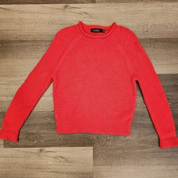 Ralph lauren size Small Knit Coral sweater - Picture 1 of 9